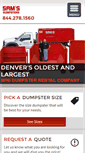 Mobile Screenshot of denverdumpsterrentals.com
